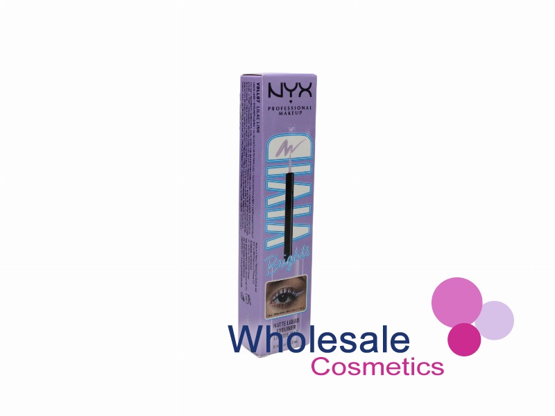 6 x NYX Professional Makeup Vivid Brights Matte Liquid Eyeliner - 07 LILAC LINK